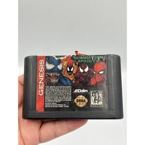 Separation Anxiety (Sega Genesis, 1995) Cartridge Only. Spider Man Venom